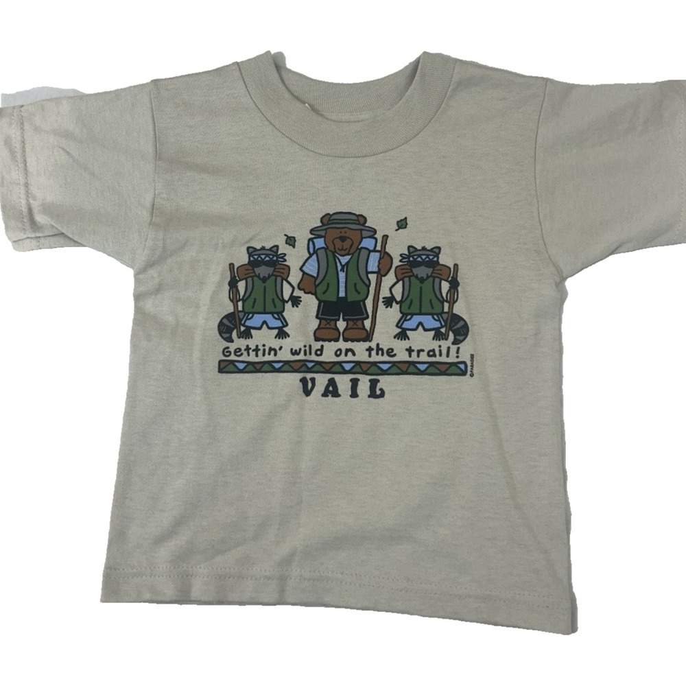 Vintage 90's Vail Colorado kids t-‎ shirt New with tags Size 2-4